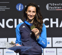 Elisa Di Francisca claims fifth European title